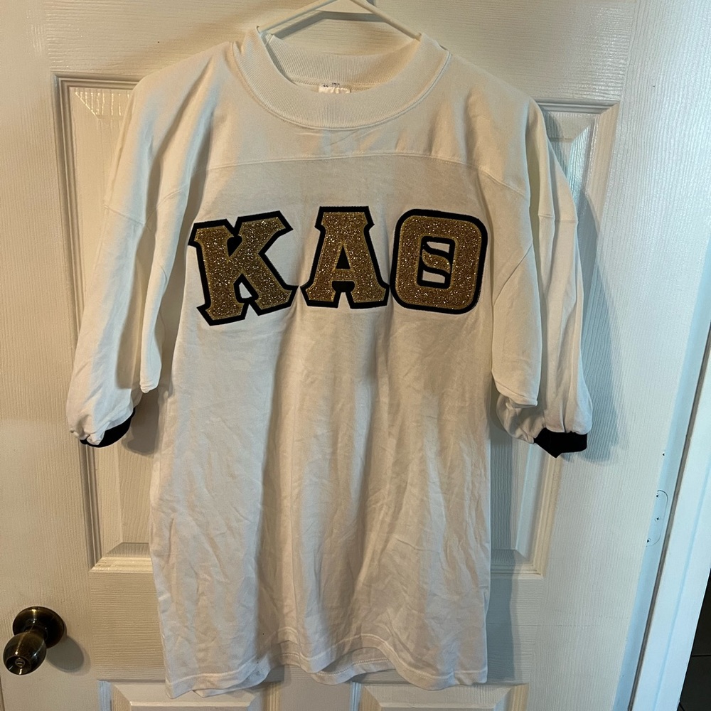 Kappa Alpha Theta Jersey GOLD Double Stitch